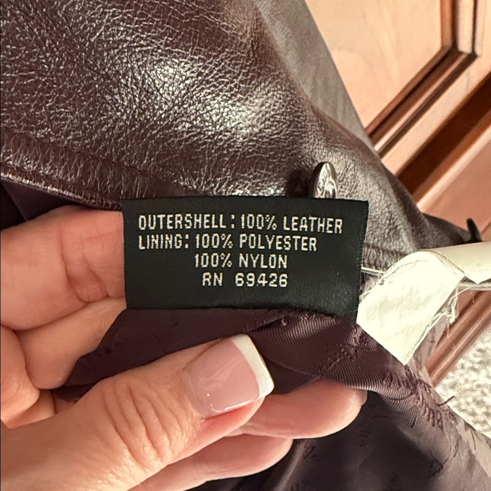 Wilsons Leather MAXIMA Women's Dark Brown Leather Jacket, XL - Picture 5 of 12
